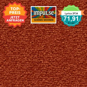 Vorwerk Lyrica 2F34 terra – Velours Teppich – € 71,91/m² – Produktbild